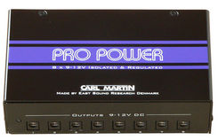 Carl Martin Pro Power maitinimo šaltinis efektams