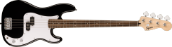 Squier Sonic P Bass LRL WPG BLK bosinė gitara