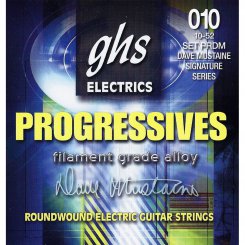 GHS PRDM Progressives Dave Mustaine stygos elektrinei gitarai