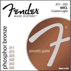 Fender 60CL stygos akustinei gitarai
