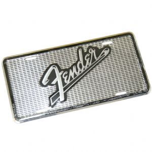 Fender License Plate