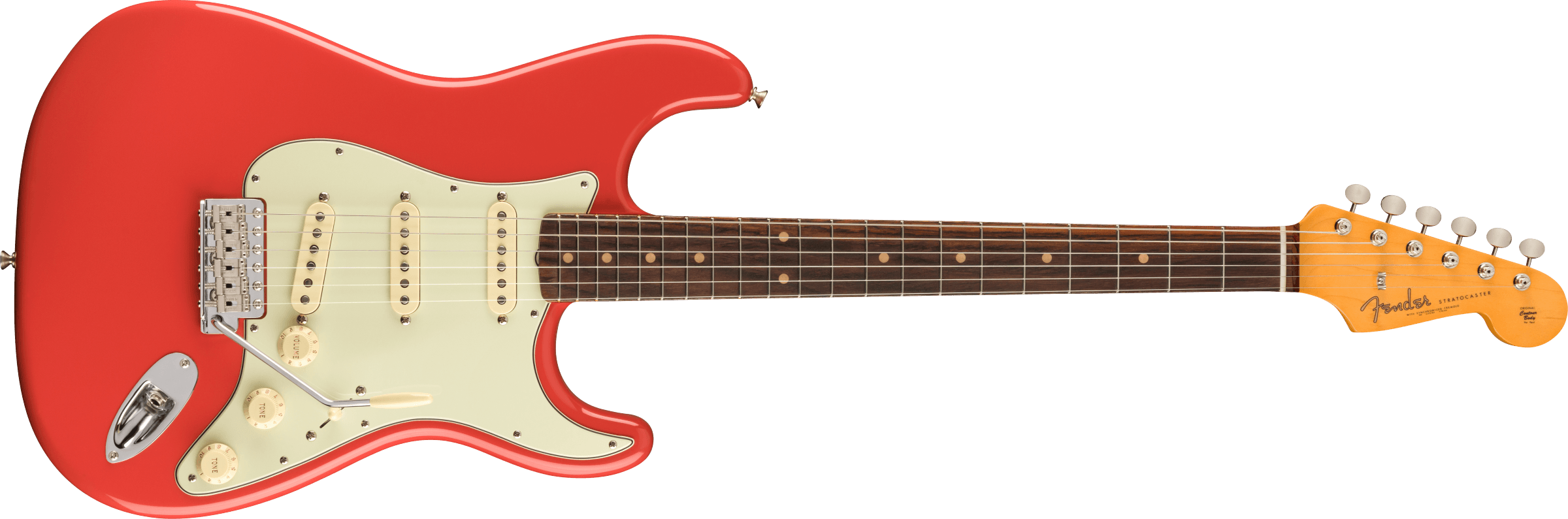 Fender American Vintage II 1961 Stratocaster RW Fiesta Red elektrinė gitara