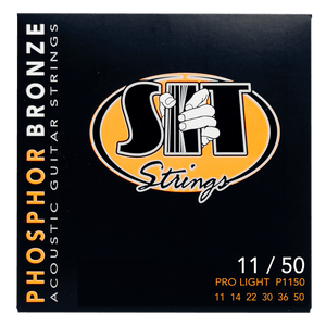 SIT P-1150 Pro Light Phosphor Bronze Acoustic Guitar Strings