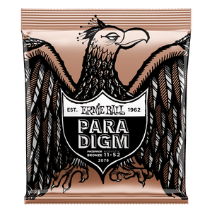 Ernie Ball P02078 Light Paradigm Phosphor Bronze Acoustic Guitar Strings 11-52 Gauge