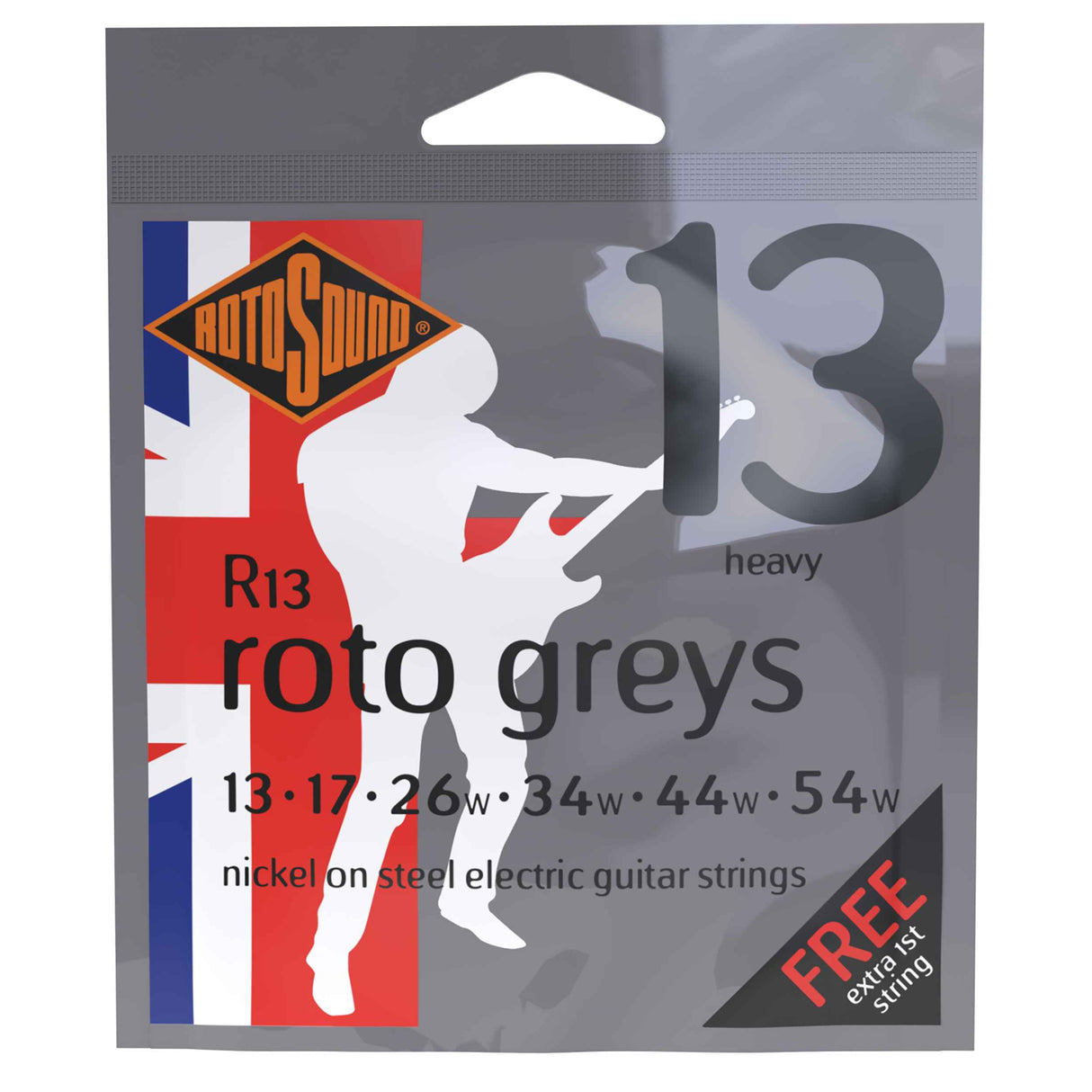 Rotosound R13 Roto Greys | 13-54