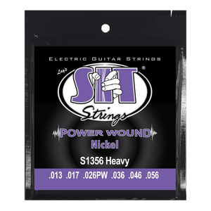 SIT S-1356 Heavy Power Wound Nickel Electric Guitar Strings