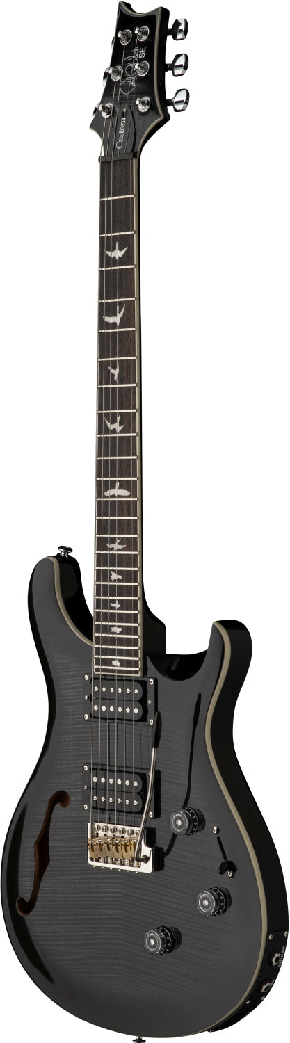 Paul Reed Smith SE Custom 24 Semi-Hollow Body Piezo Charcoal Burst