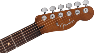 Fender Acoustasonic Standard Telecaster Black elektro-akustinė gitara