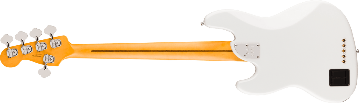 American Ultra Jazz Bass V Maple Fingerboard Arctic Pearl bosinė gitara