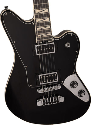Jackson Pro Series Signature Lee Malia LM-87 Amaranth Fingerboard Open Pore Black elektrinė gitara