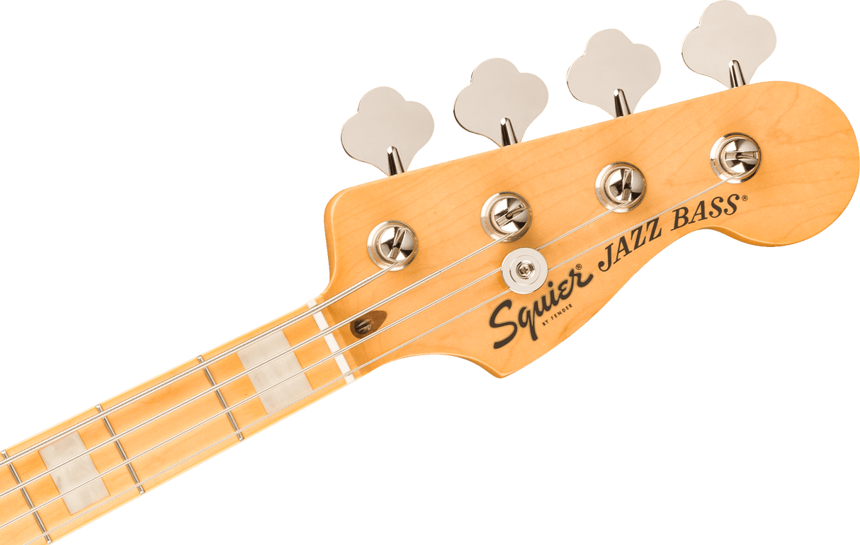 Squier Classic Vibe Active 70s Jazz Bass Maple Fingerboard Parchment Pickguard Ocean Turquoise