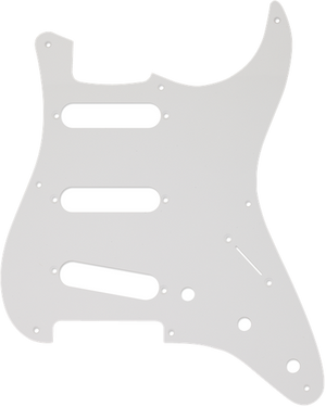 Fender Pickguard 57 Strat 8 Holes White 1-Ply