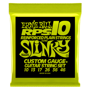 Ernie Ball 2240 Regular Slinky RPS Nickel Wound Electric Guitar Strings 10-46 Gauge
