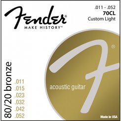 Fender 70CL stygos akustinei gitarai
