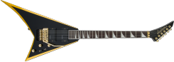 Jackson RRX24 Laurel Fingerboard Black with Yellow Bevels elektrinė gitara