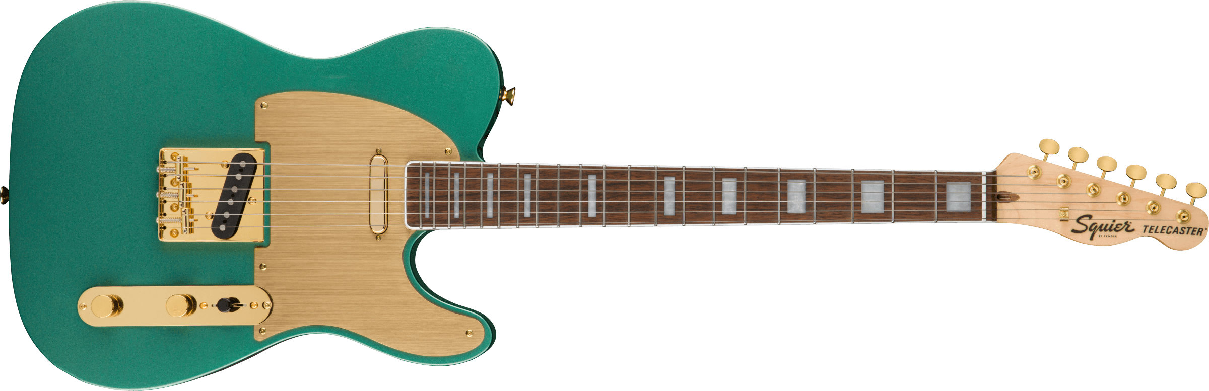 Squier 40th Anniversary Tele LRL Gold Edition GPG SHW elektrinė gitara